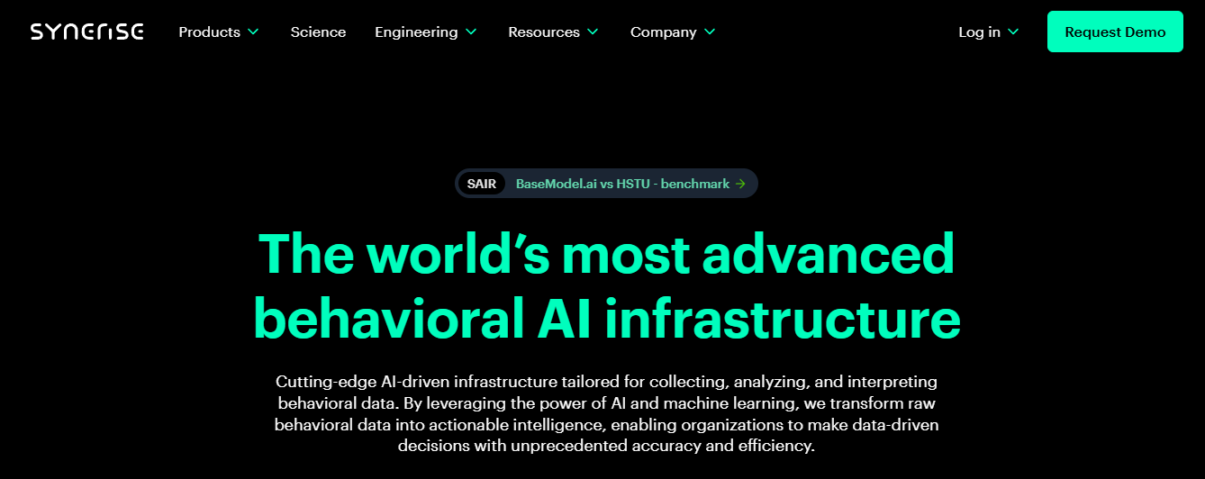 synerise - Best AI for Market Research