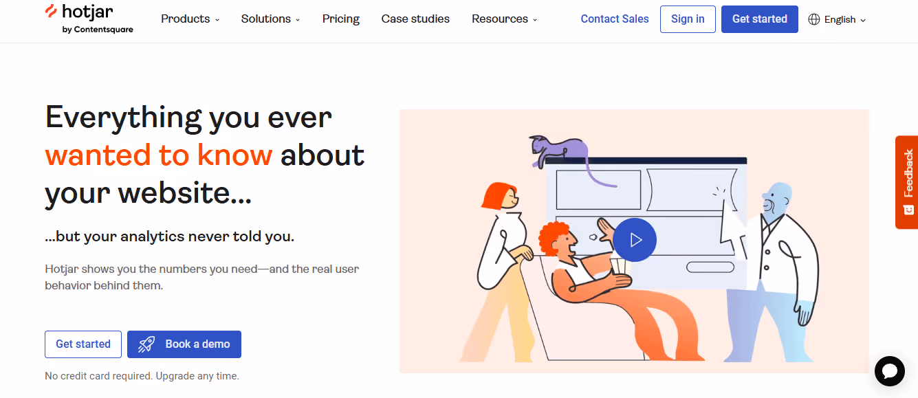 hotjar - Best AI for Market Research