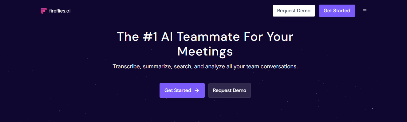 fireflies - Best AI Meeting Note Taker