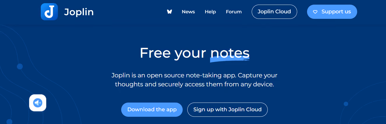 joplin - Best AI Meeting Note Taker