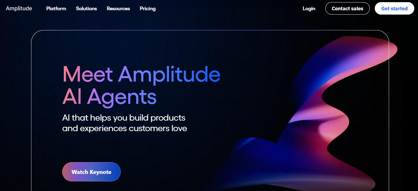 amplitude - Best AI Tools for Product Managers