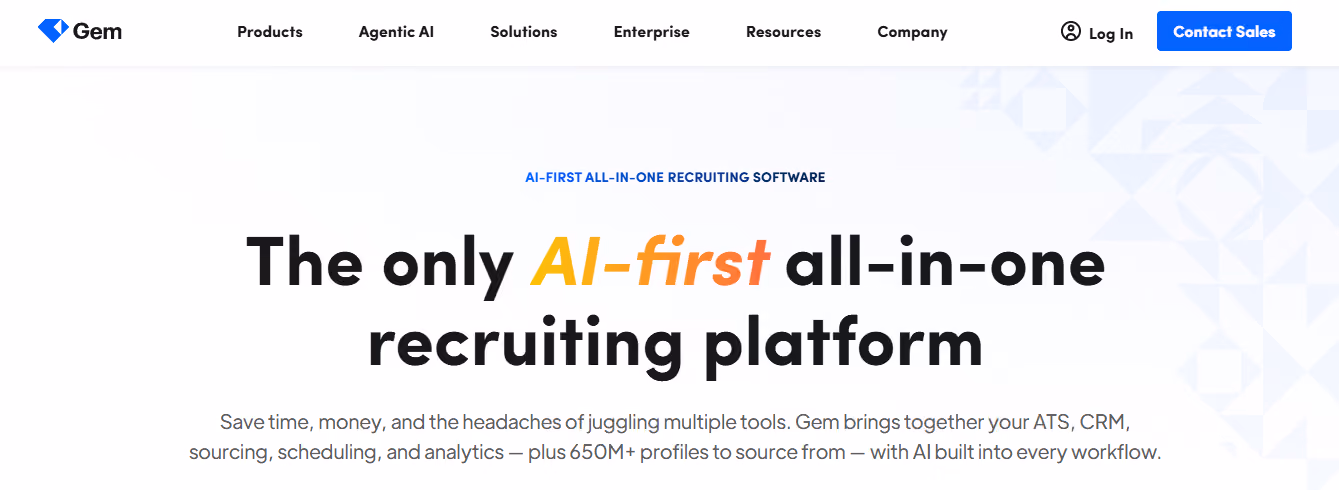 gem - AI Recruiting Strategy