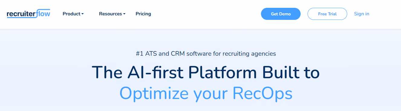 recruiter flow - AI Recruiting Strategy
