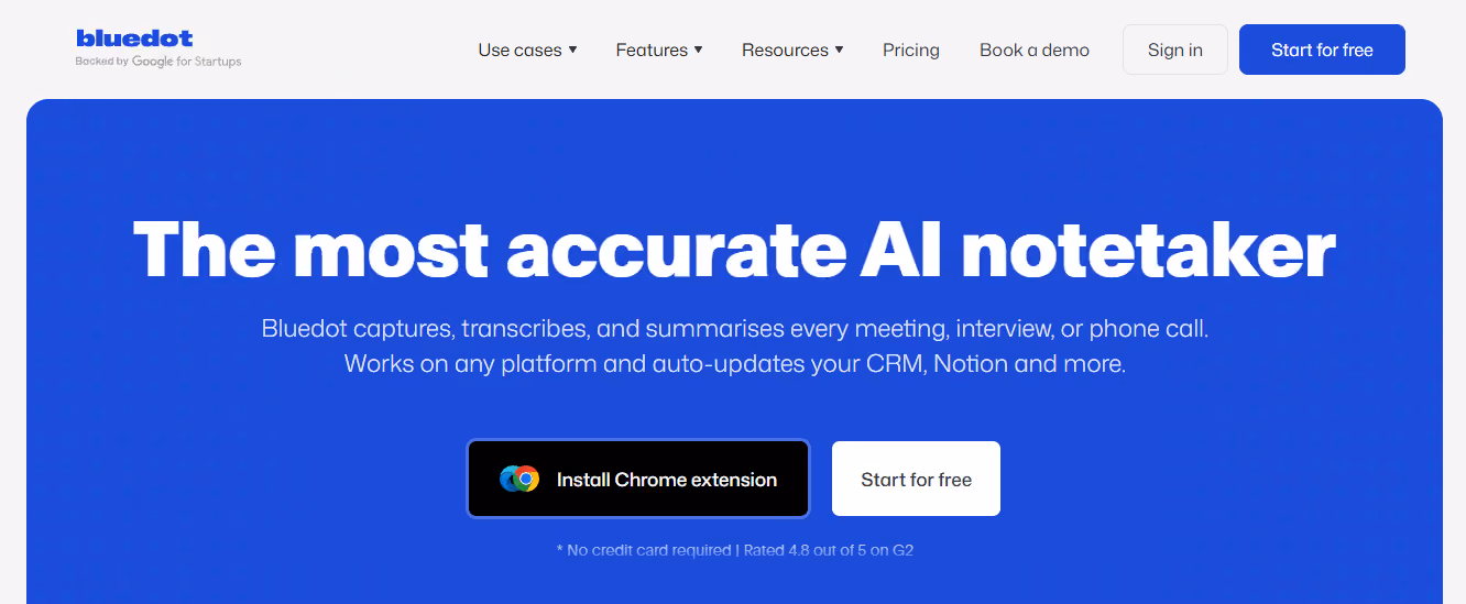 blue dot - AI Recruiting Strategy