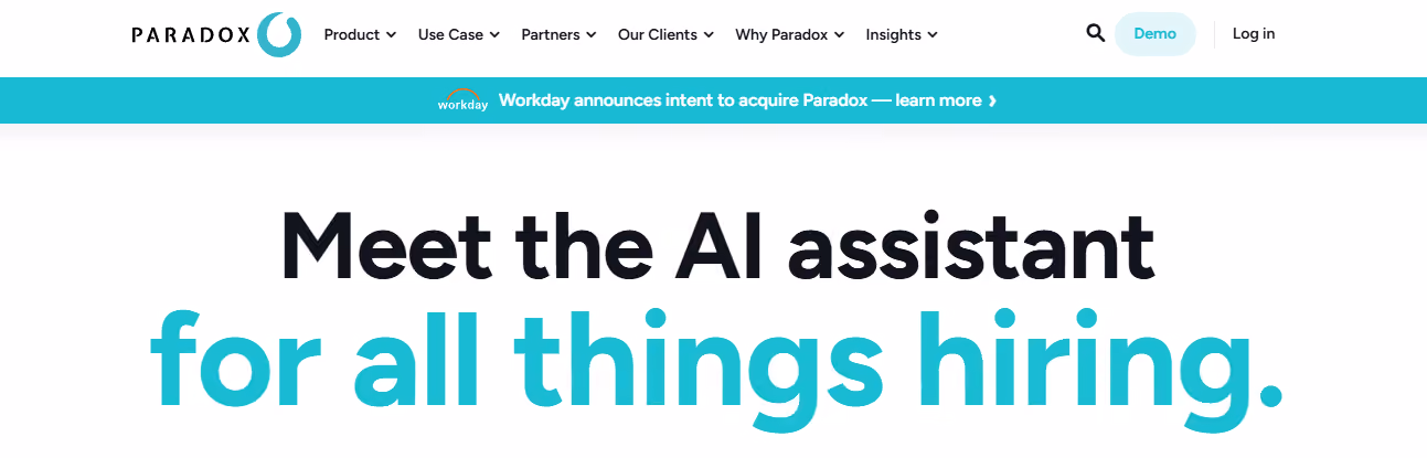 paradox - AI Recruiting Strategy