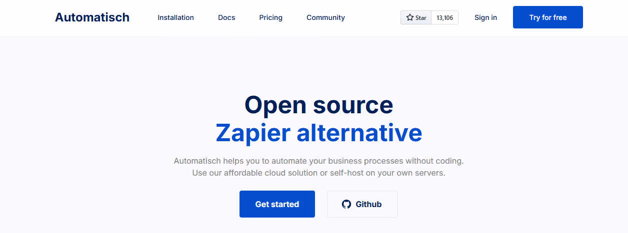 automatisch - Zapier Alternatives