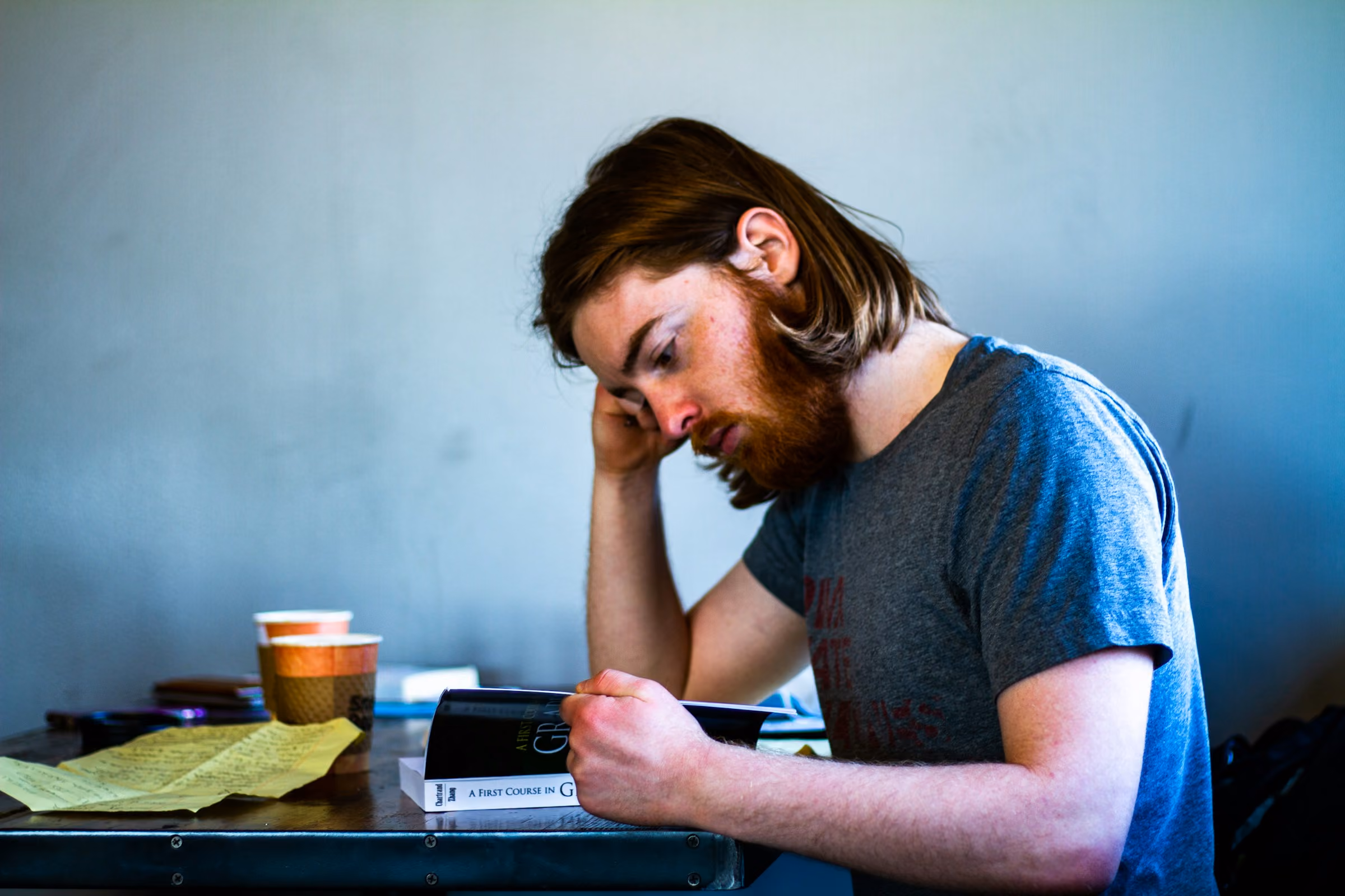 Person Sudying - How to Study for a Math Test