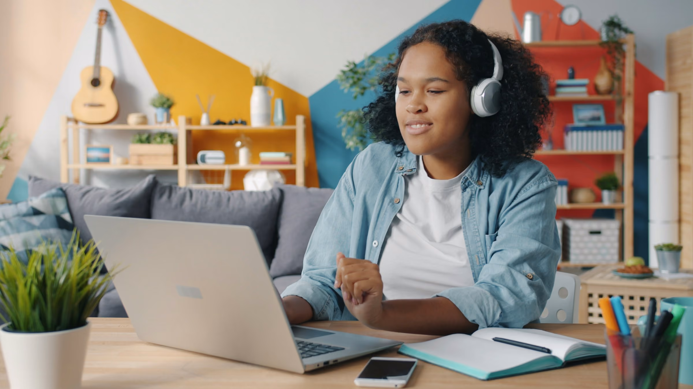 student using a laptop - Best AI Websites for Students