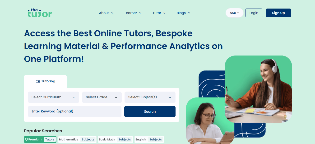 TutorMe  - Best AI Websites for Students
