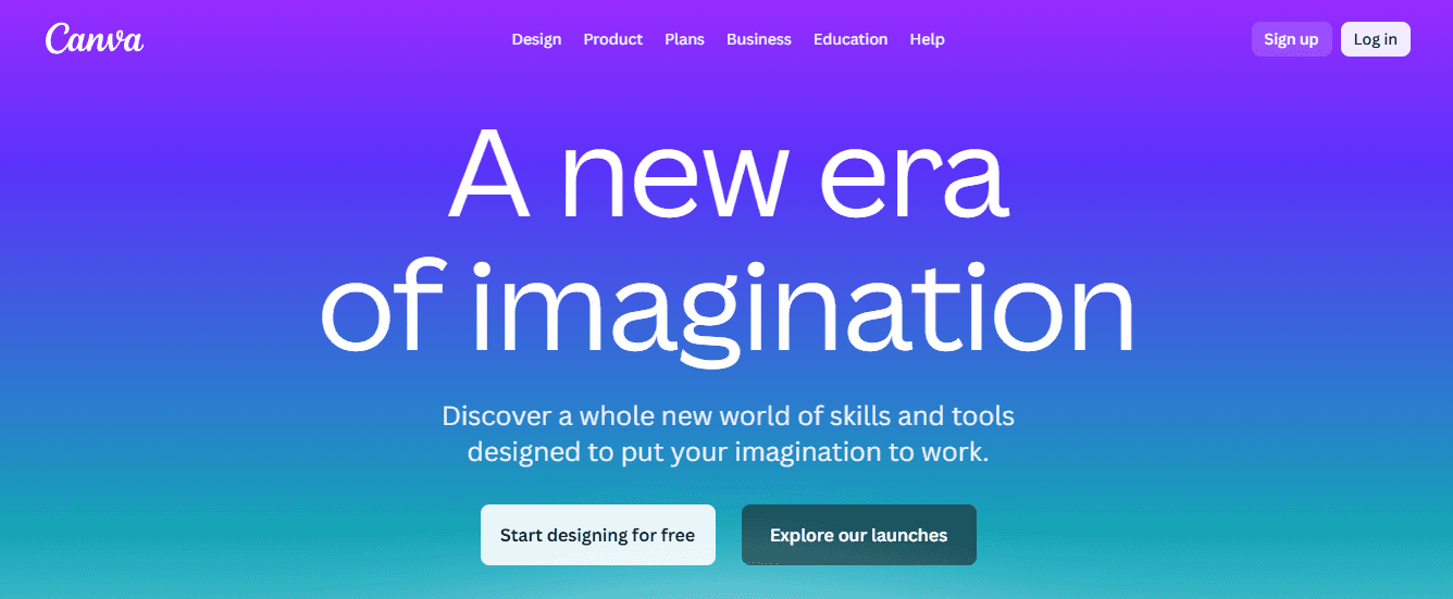 Canva   - Best AI Websites for Students