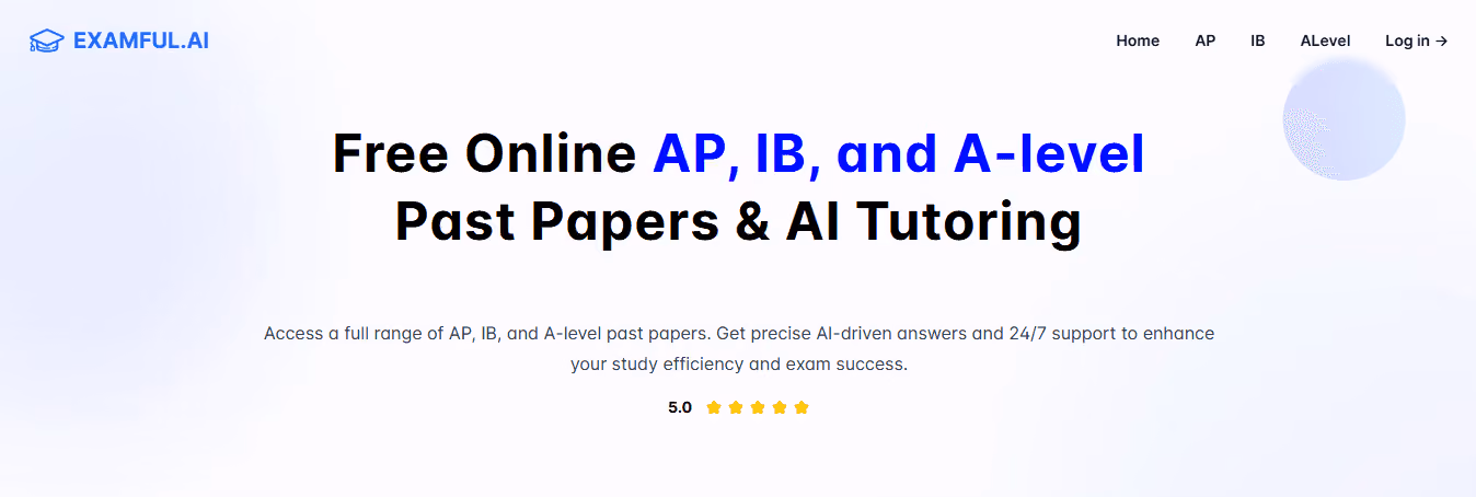 Examful.ai - Best AI for Exams