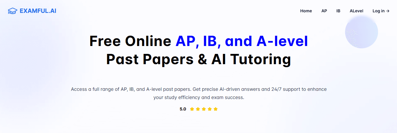Examful.ai - Best AI for Exams
