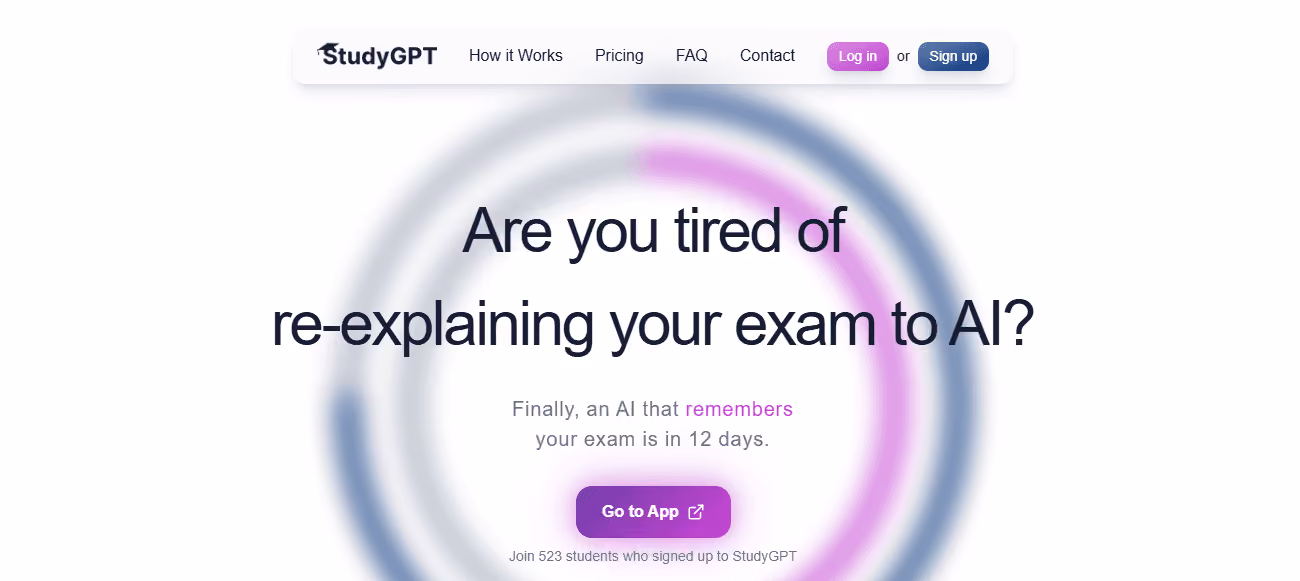 StudyGPT - Best AI for Exams