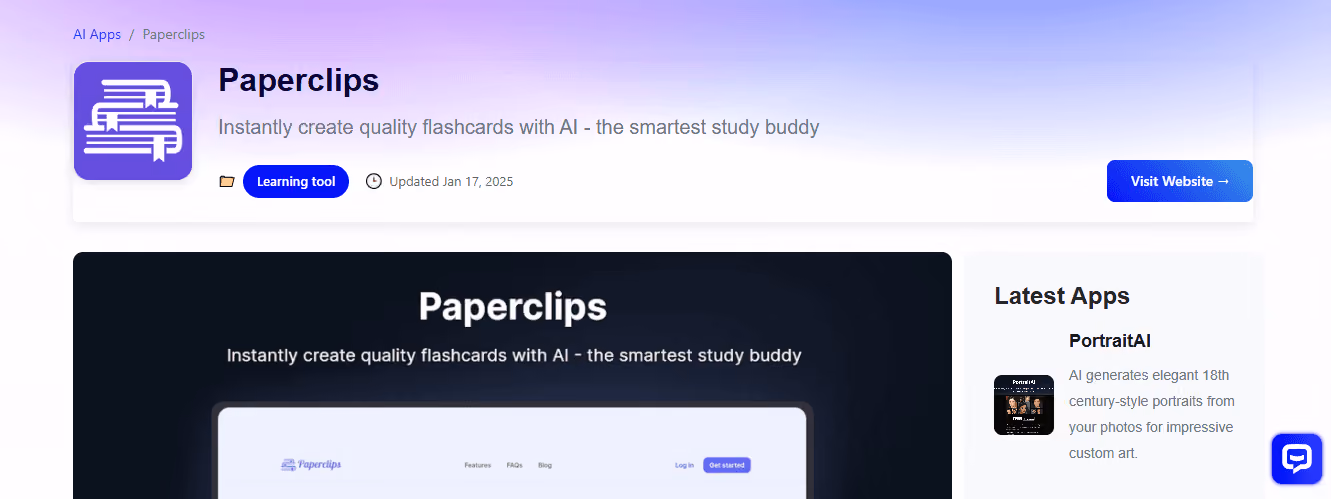 PaperClips - Best AI for Exams