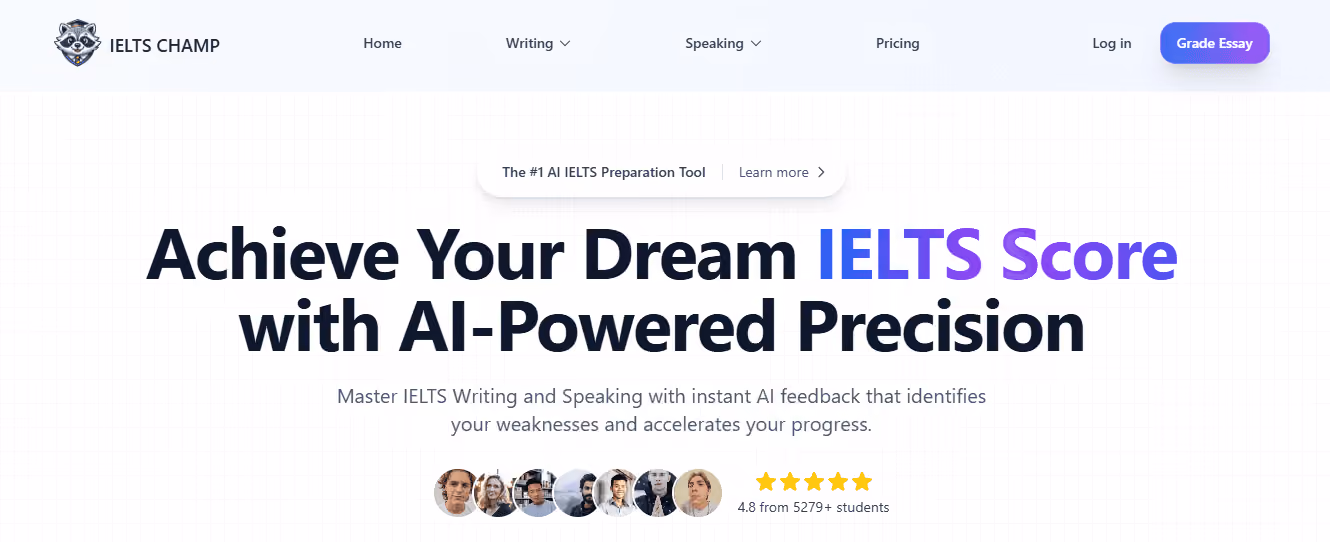 IELTS CHAMP - Best AI for Exams