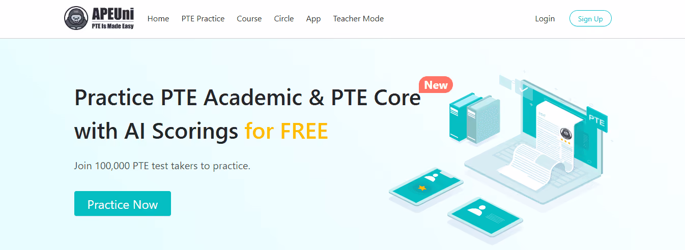 pte apeuni - Best AI for Exams