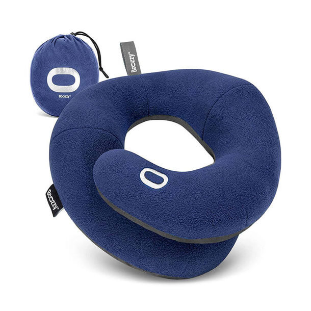 Neck–Support Travel Pillow