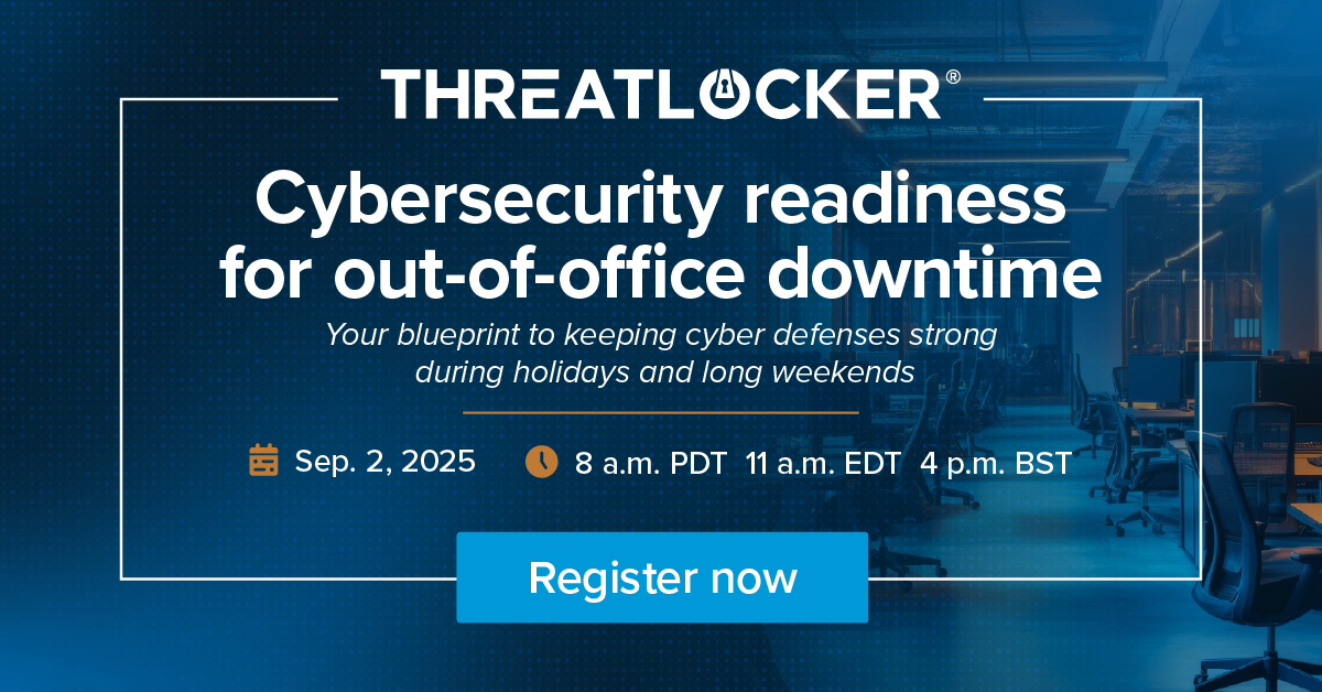 Cybersecurity readiness for out-of-office downtime