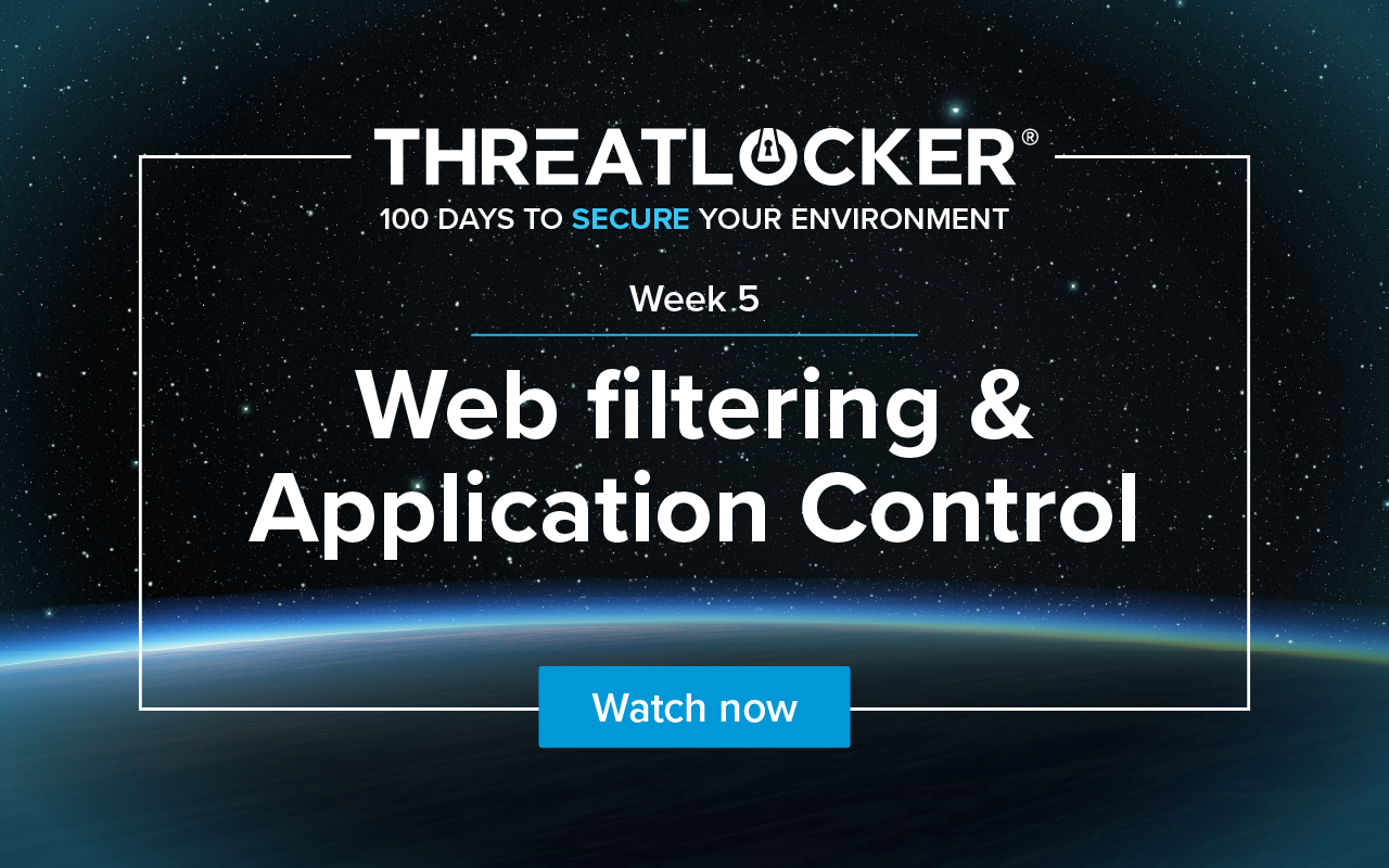 100 days to secure your environment webinar series: Week 5