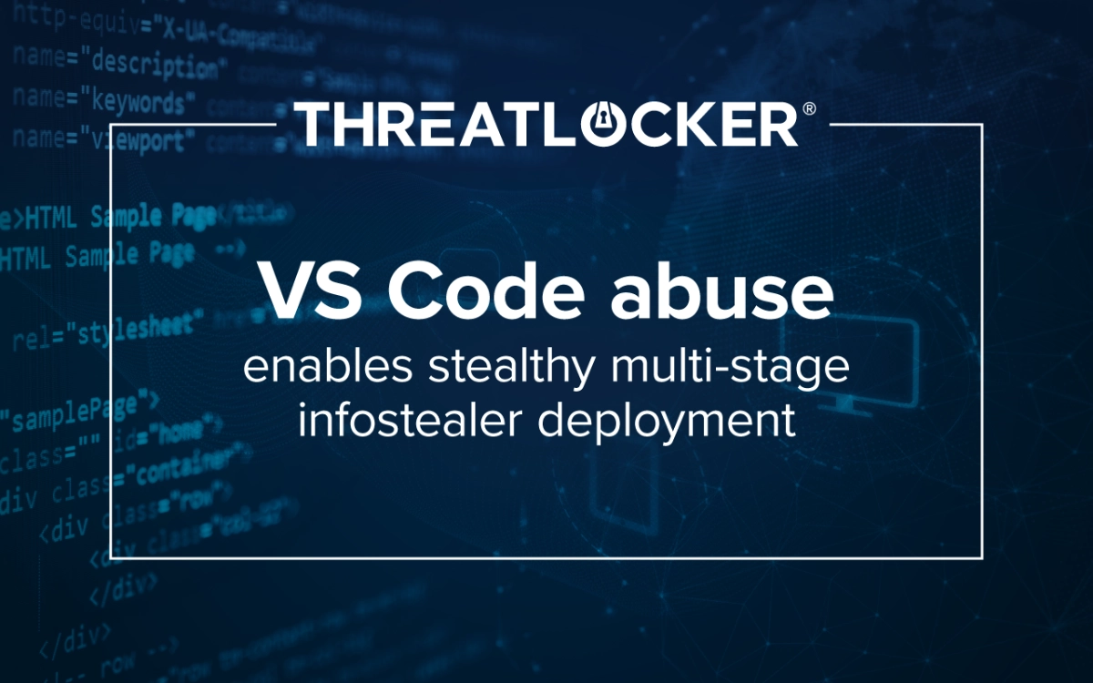 Malicious VS Code tasks.json abuse enables multi-stage infostealer deployment