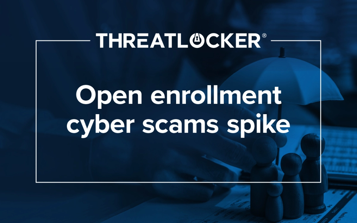 Scam and credential theft activity spikes during open enrollment: What CISOs need to know 