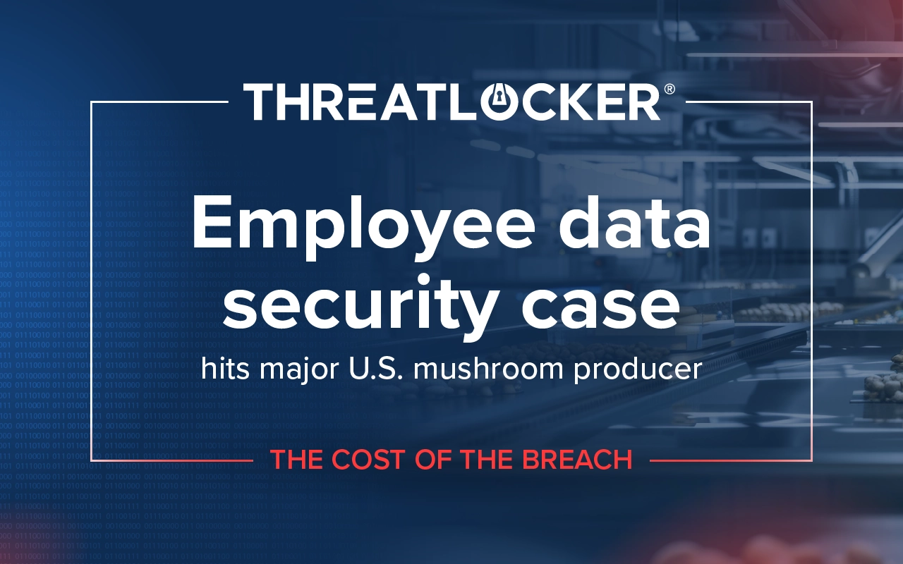 Employee data security lawsuit case hits major U.S. mushroom producer 
