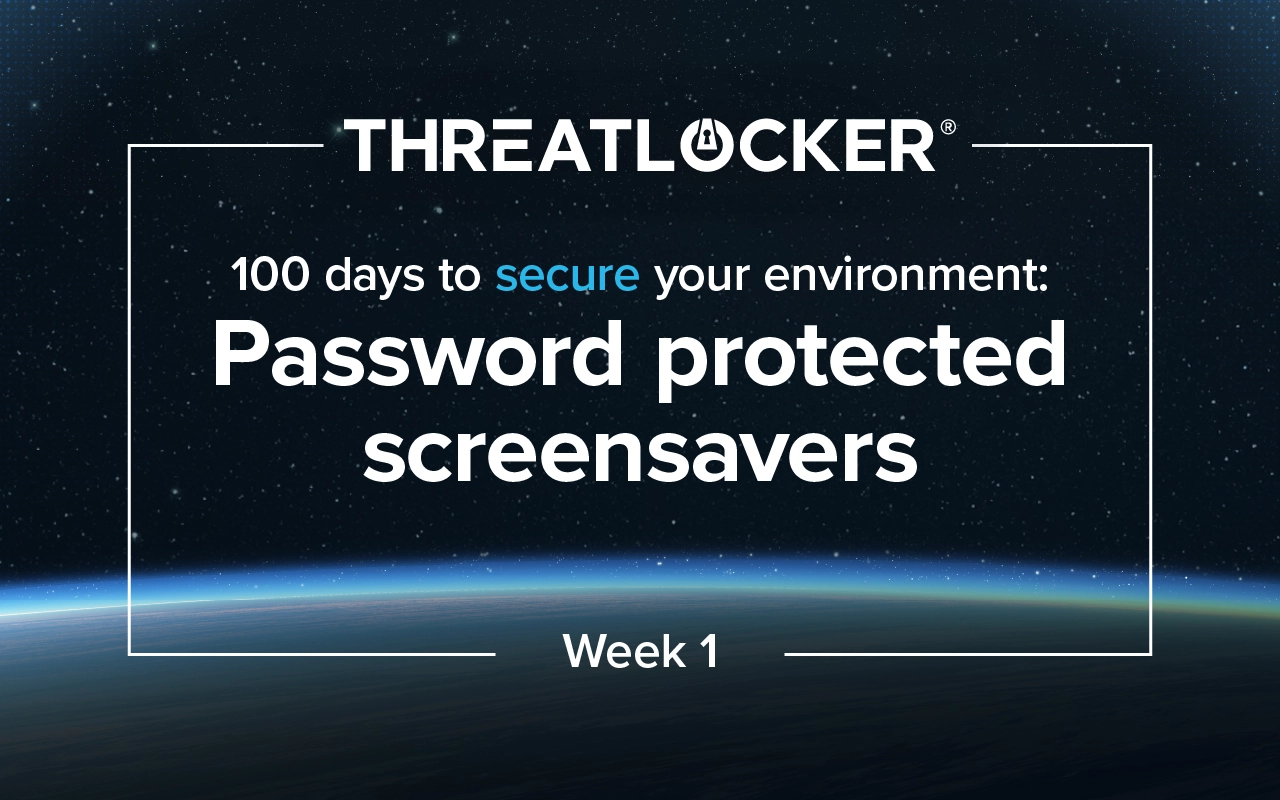 You can set a secure screensaver by updating the appropriate registry keys—either manually or via PowerShell.