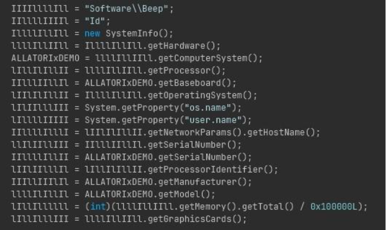 Figure 16: Hardware Fingerprinting