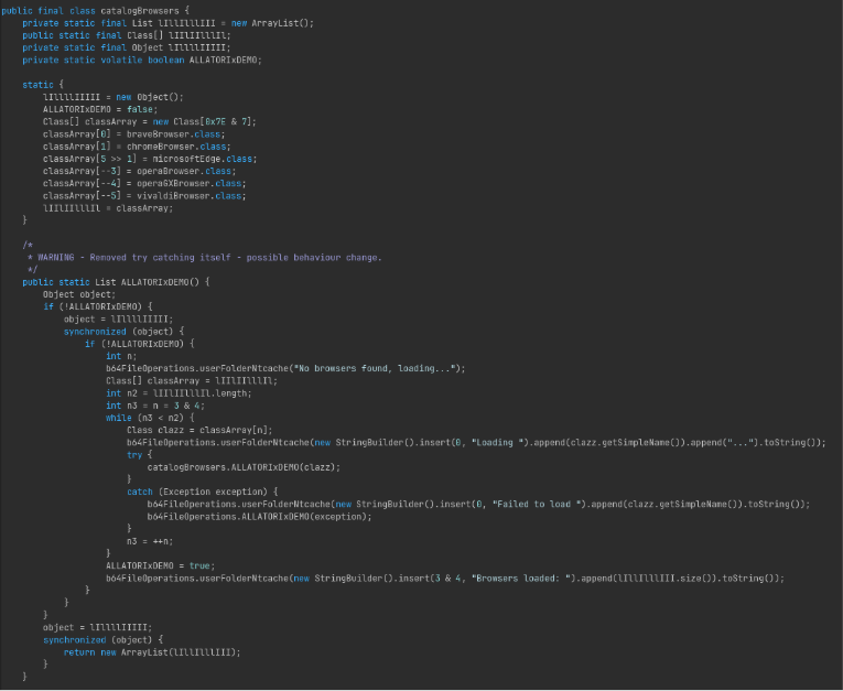 Figure 19: Browser Discovery