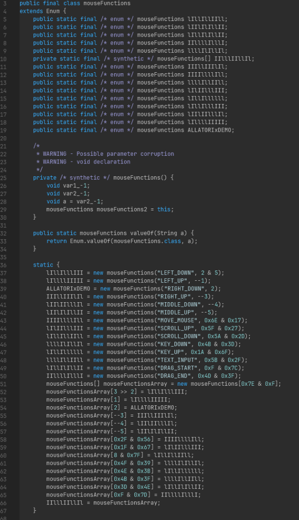 Figure 28: Mouse Control