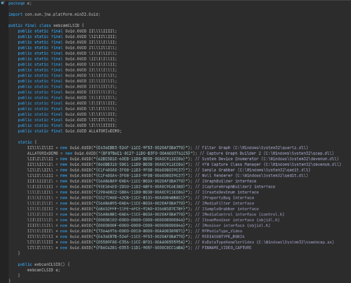 Figure 29: Video CLSID Check