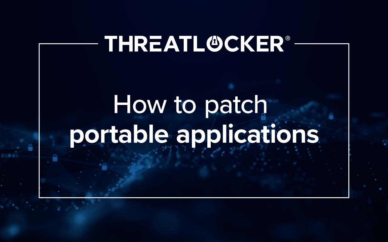 How to patch portable apps
