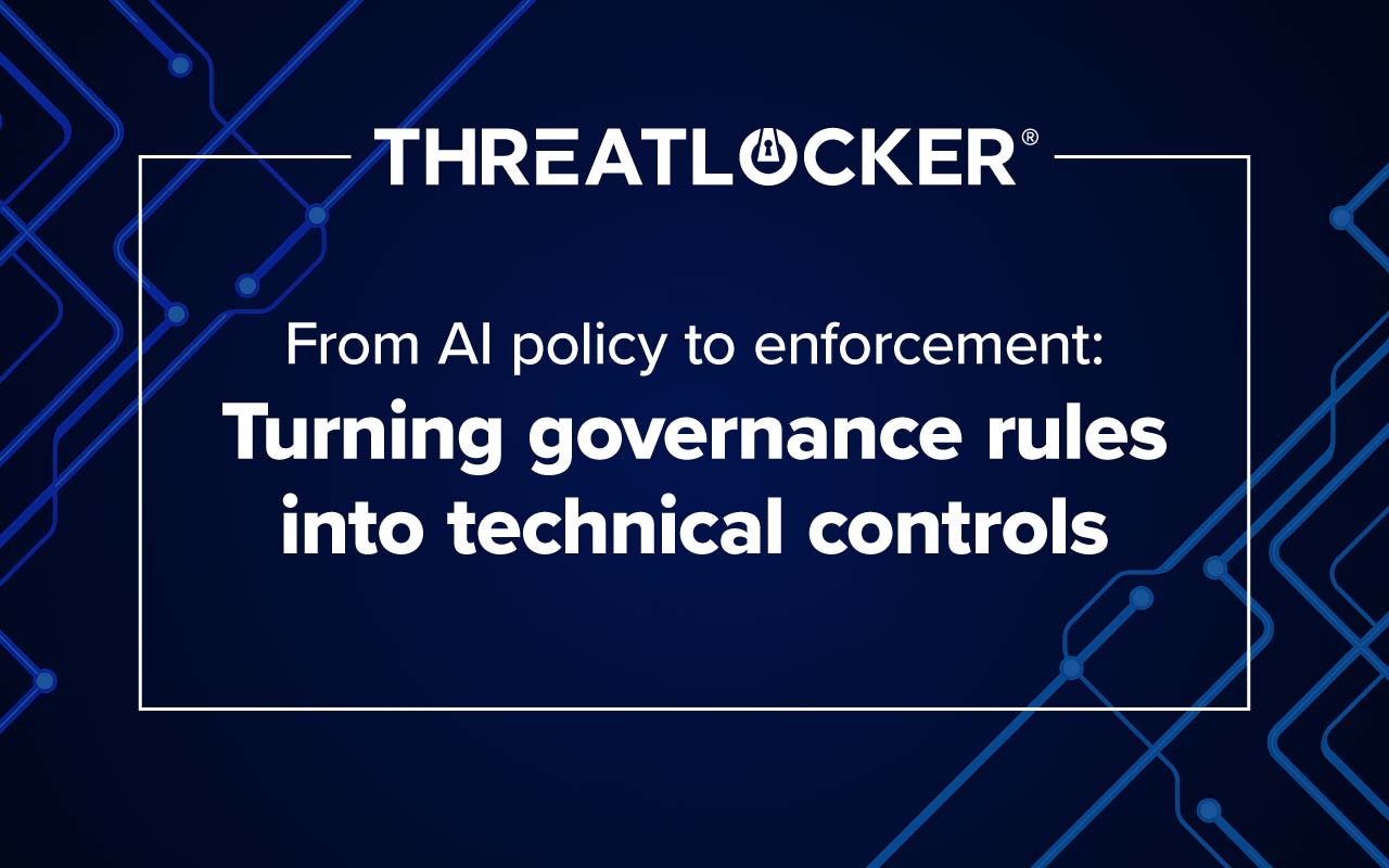From AI policy to enforcement: Turning governance rules into technical controls 