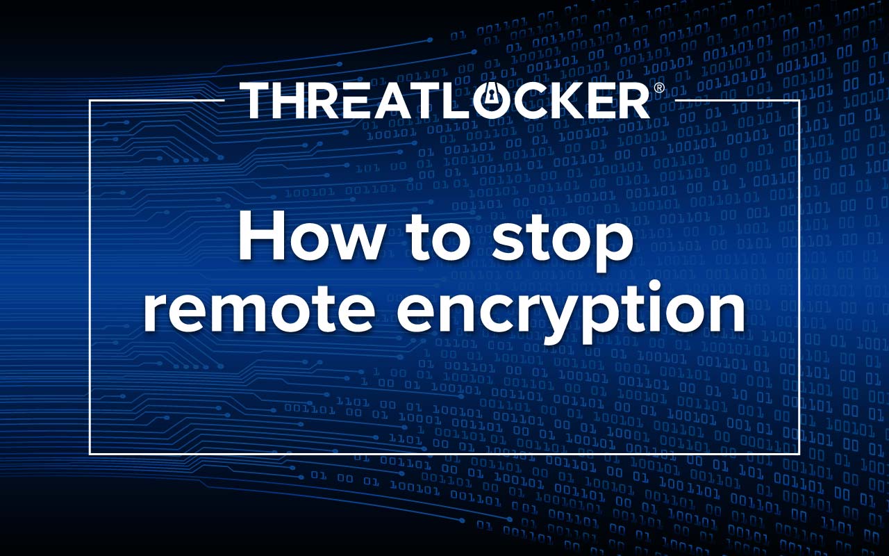 How to stop remote encryption 