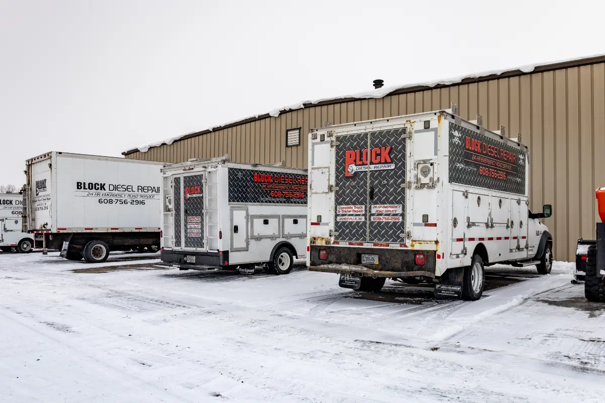 Mobile truck repairs in Janesville, WI