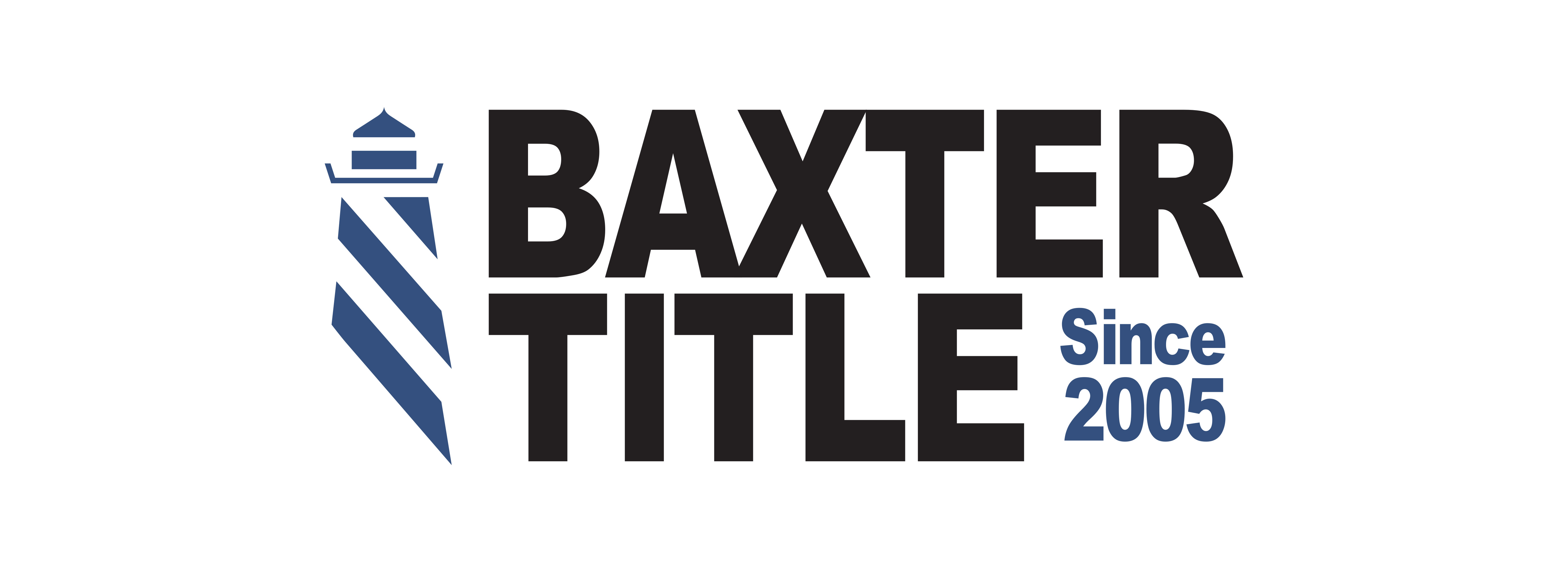 Baxter Title Logo