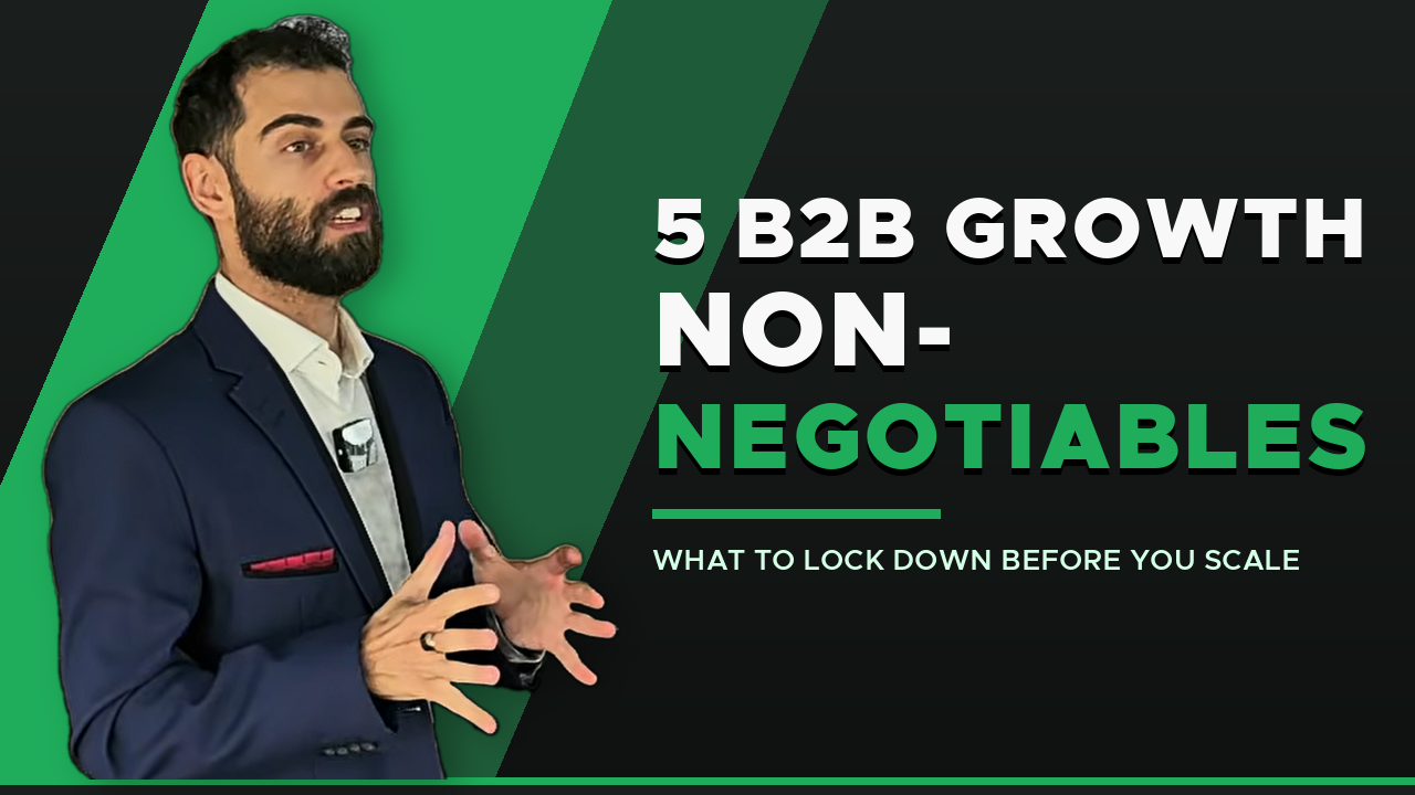 Building a B2B Growth Motion: 5 Non-Negotiables