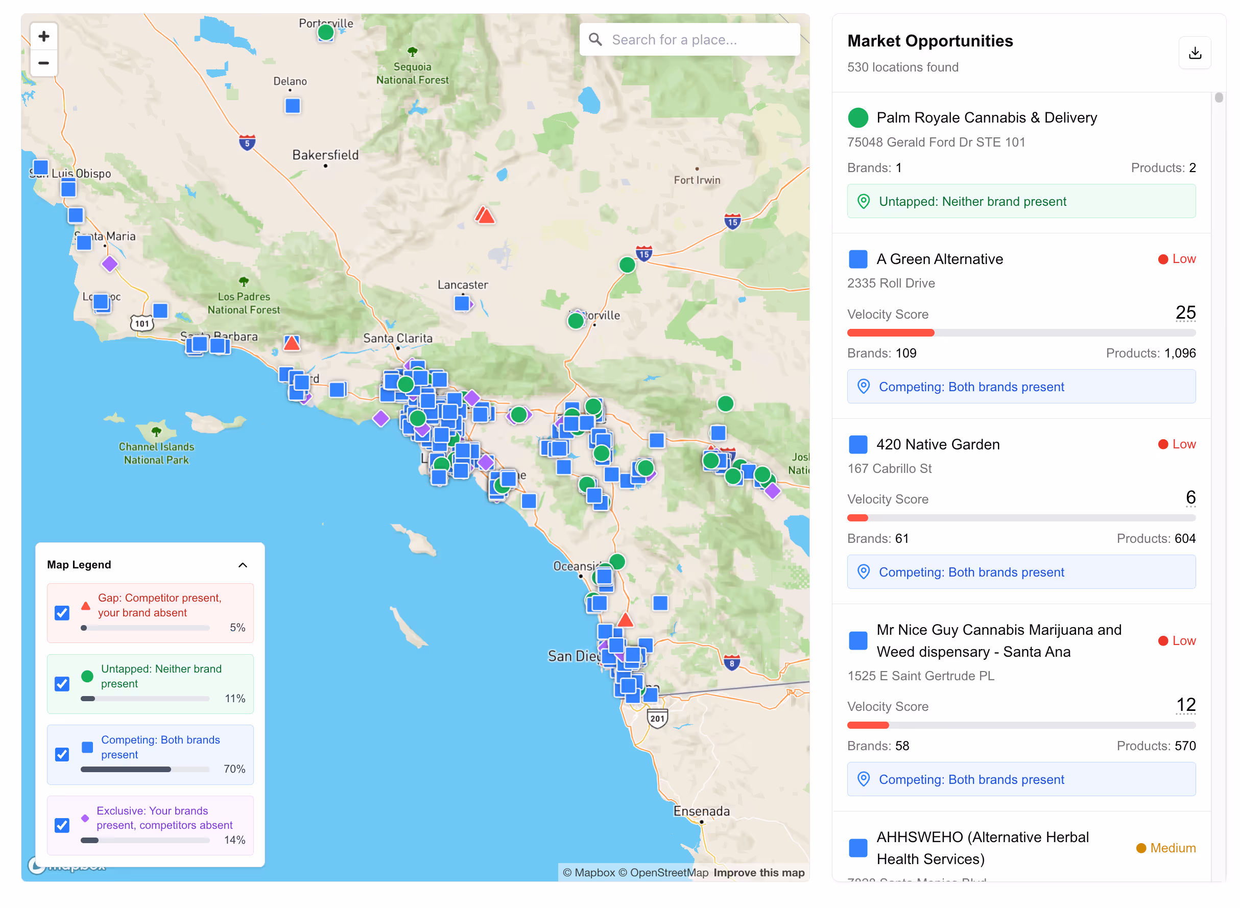 Cannabis Market Data - Headset Bridge Nexus Market Gap Analysis