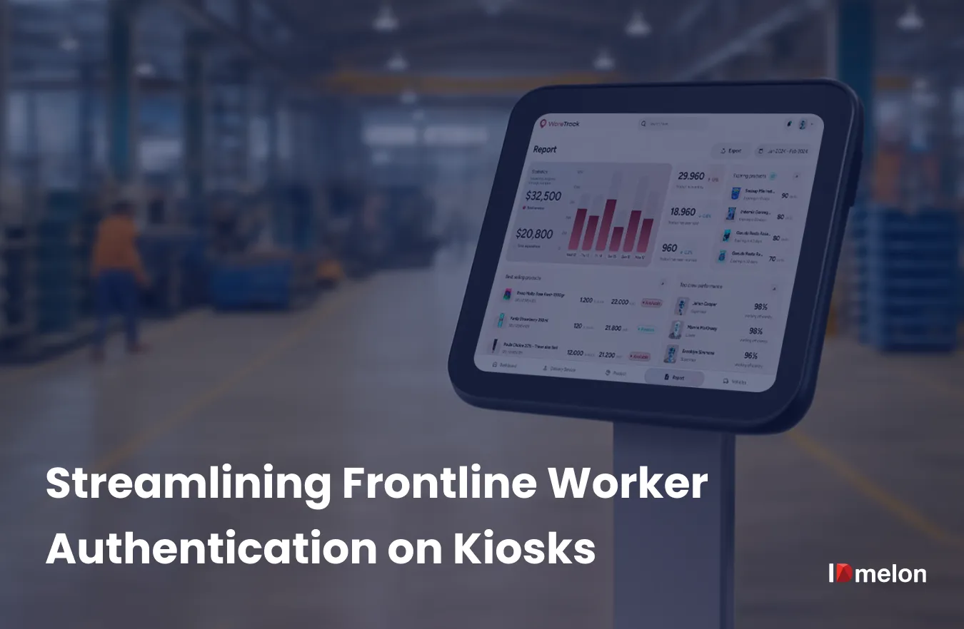 Kiosk in manufacturing floor