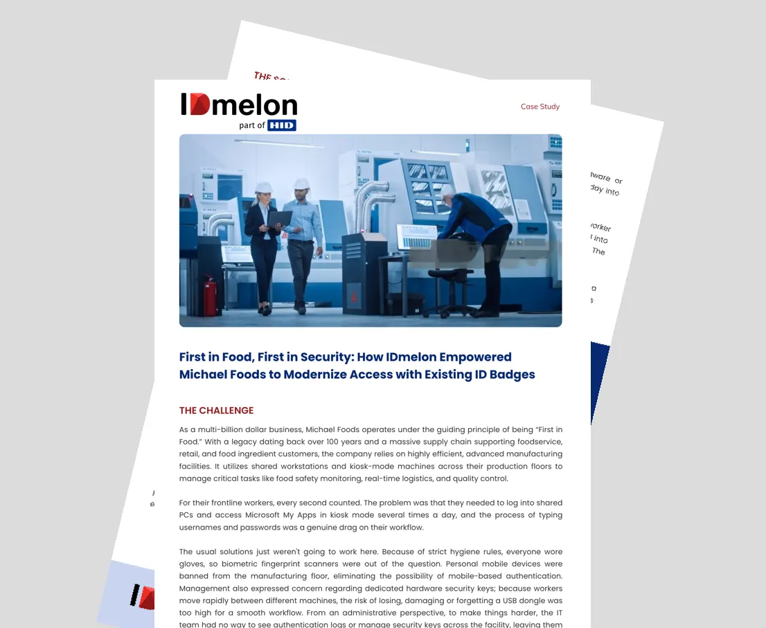 First in Food, First in Security