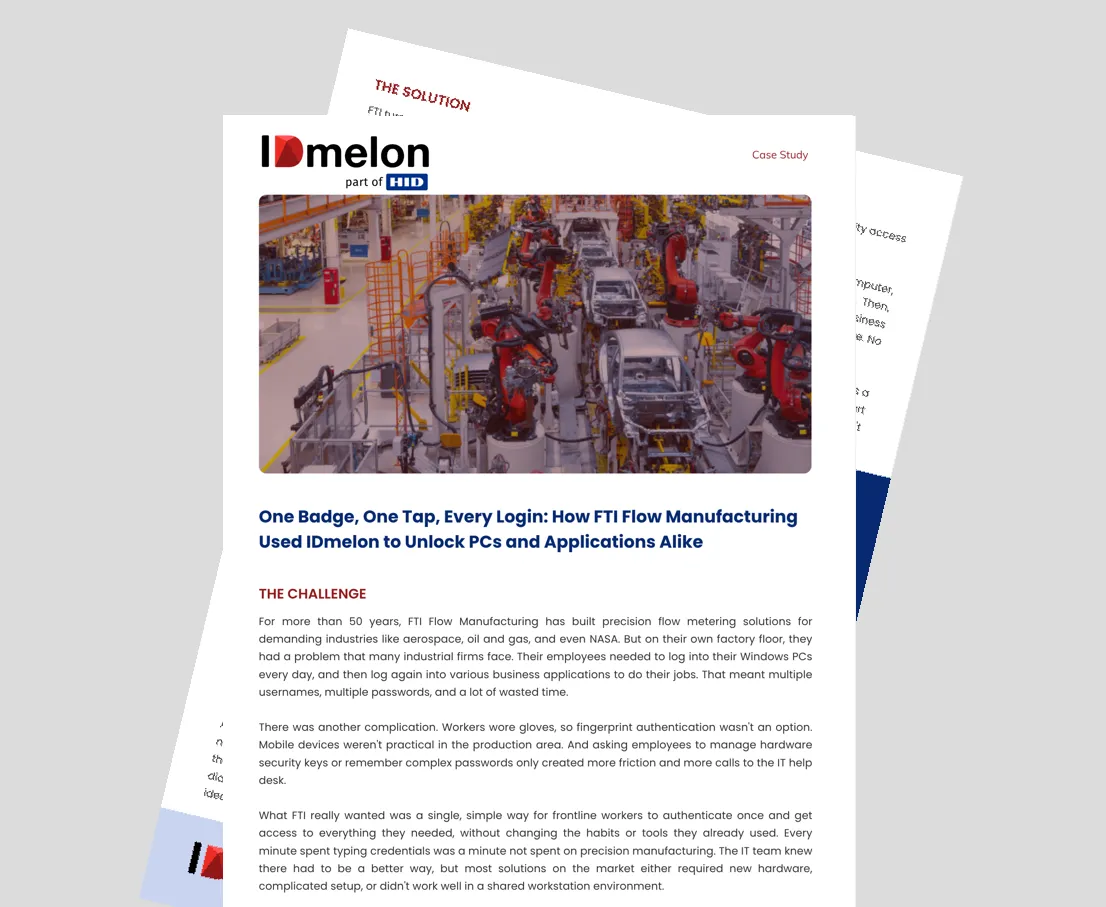 One Badge, One Tap, Every Login