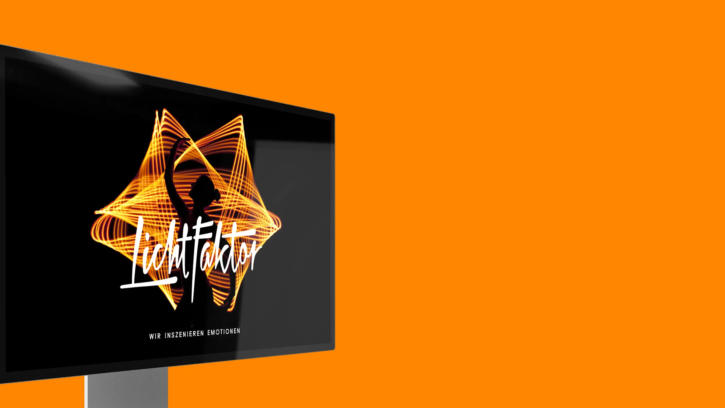 Webdesign und Website-Programmierung für die Eventagentur Lichtfaktor von der Webagentur Büro Bloock aus Köln