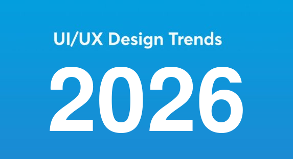 Illustration showcasing UI/UX design trends for 2026, emphasizing innovative design concepts to elevate digital experiences.