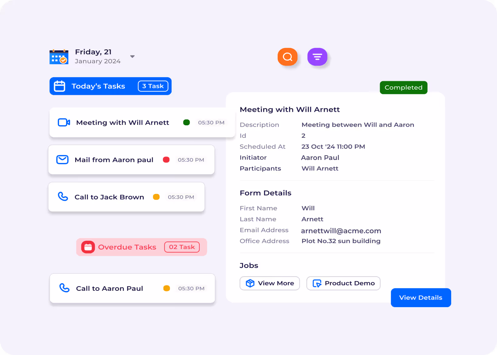 timeline feature preview