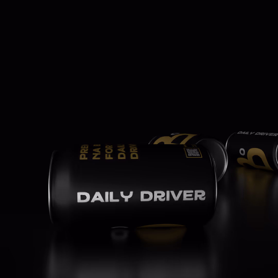 Beer cans rolling built in 3D software