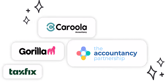 Logos of accountancy firms