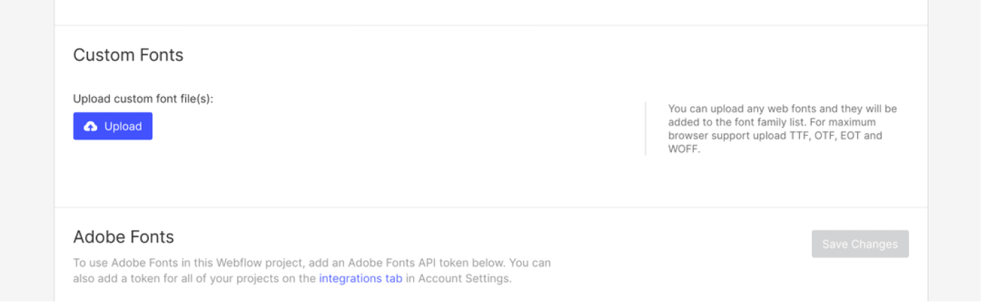 Custom Typography - Techkit X Webflow Template