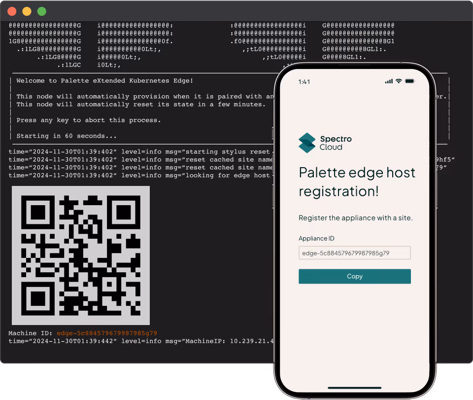 Edge kubernetes innovations with Palette