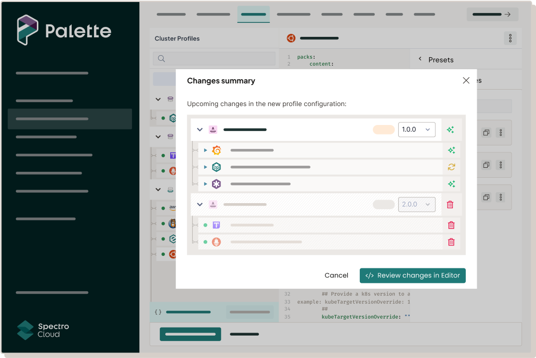 k8s patching and version control