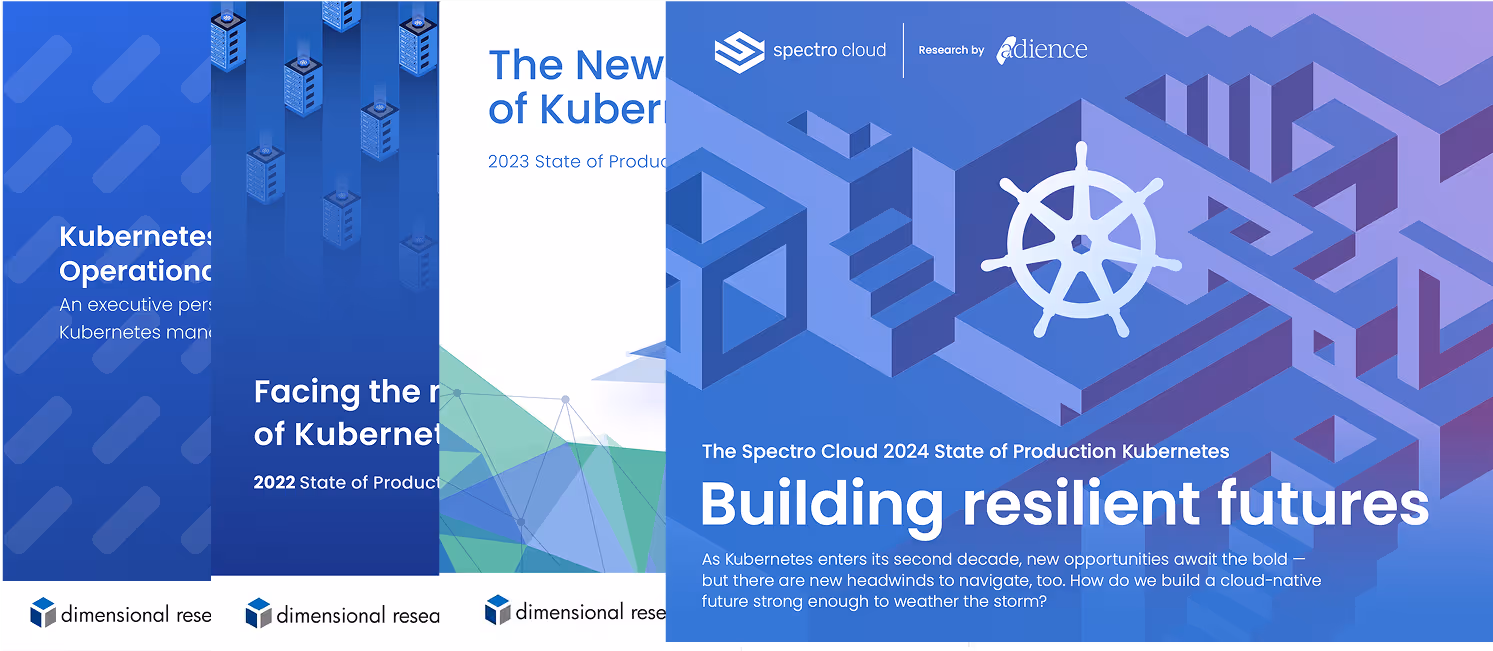 Five year history of reports about the State of Kubernetes
